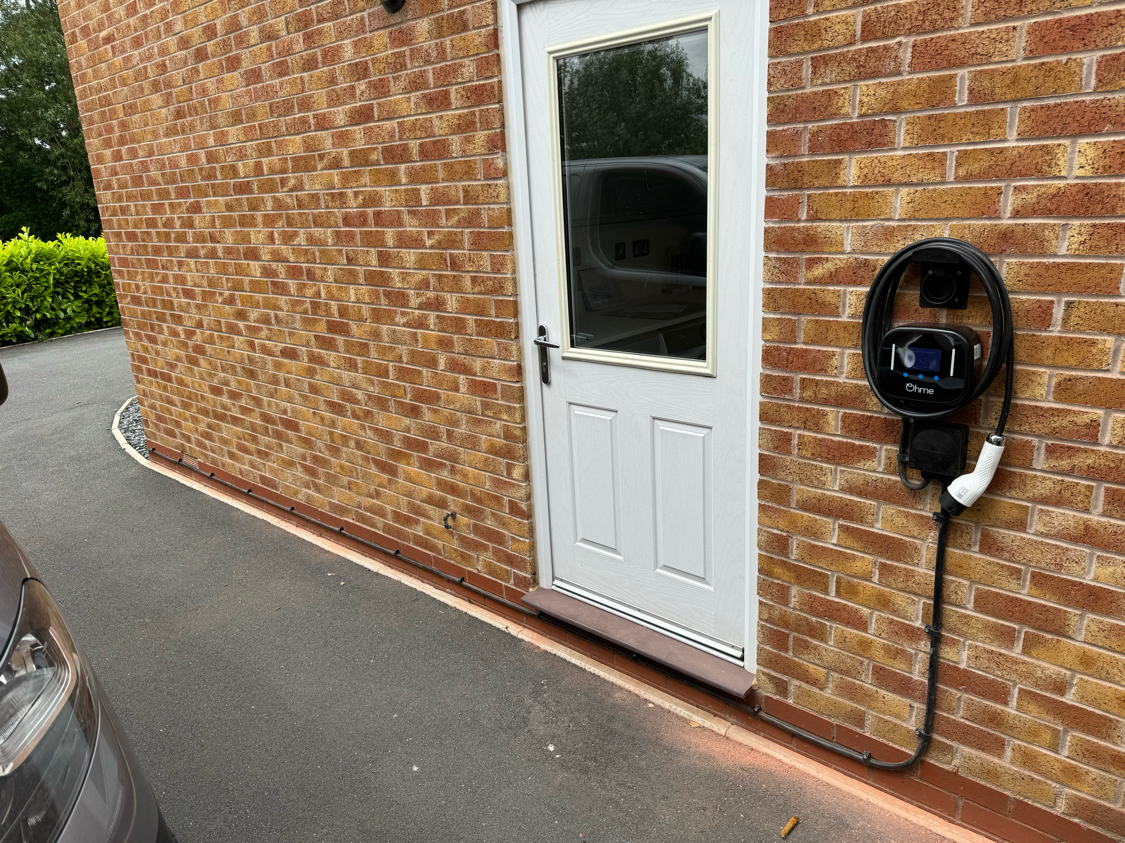 Ohme charger installation in Nottingham