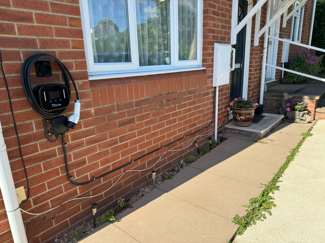 Ohme charger installation in Cambridge