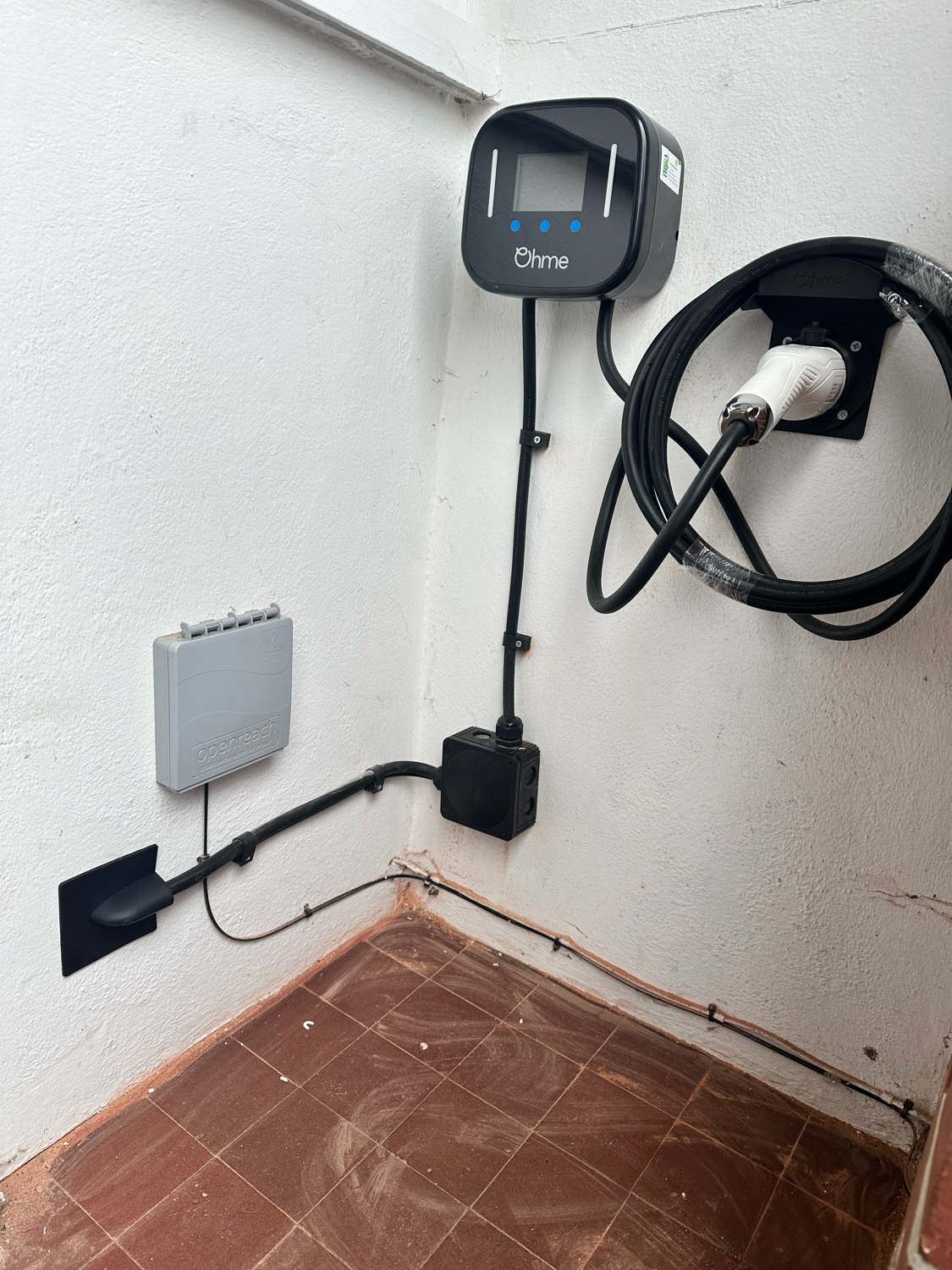 Ohme charger installation in Leicester