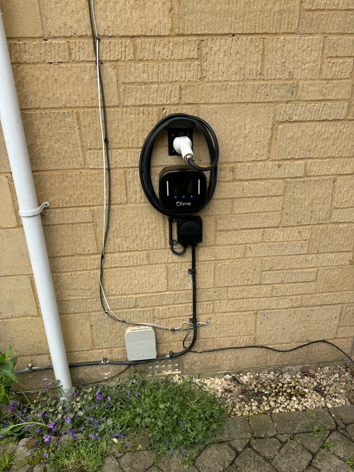 Ohme charger installation in Plymouth