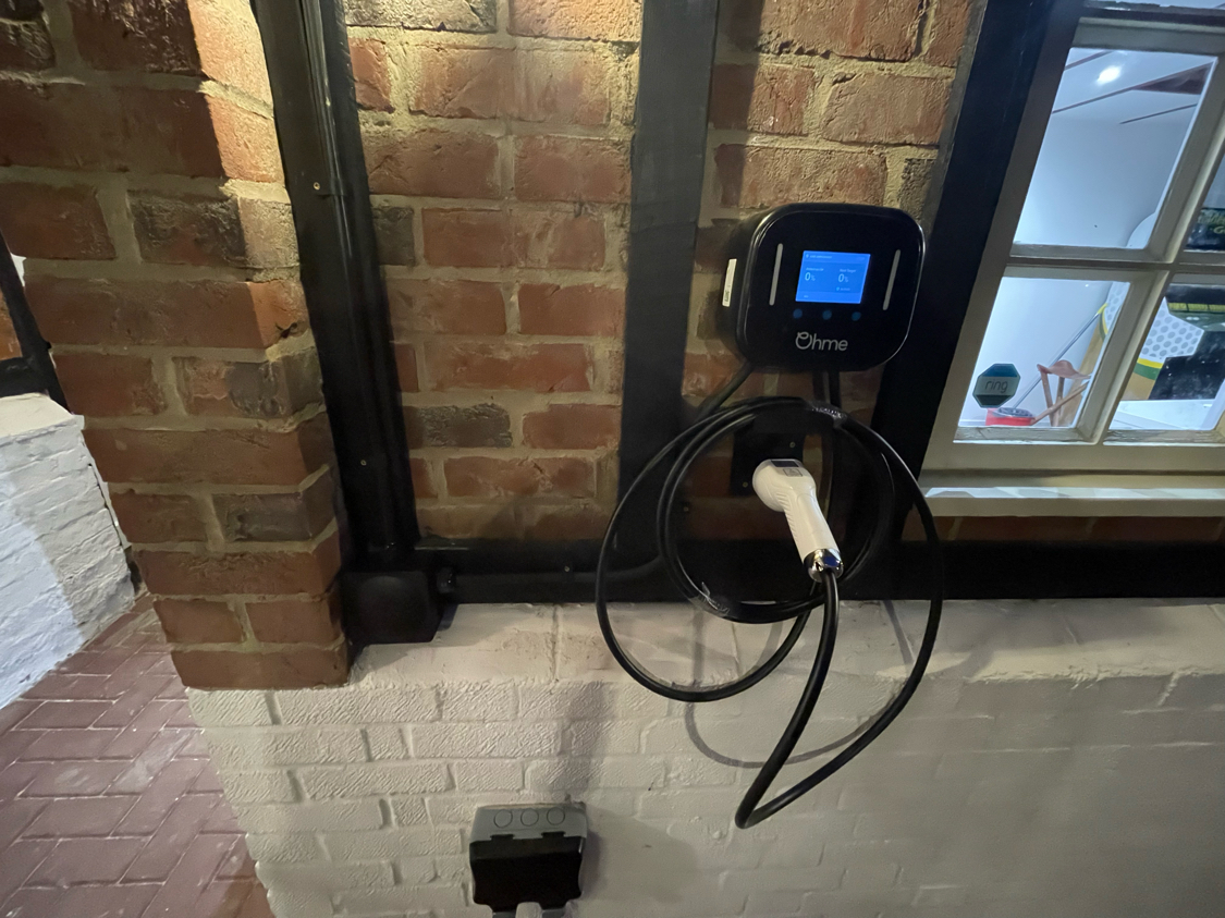 Ohme charger installation in Aberdeen