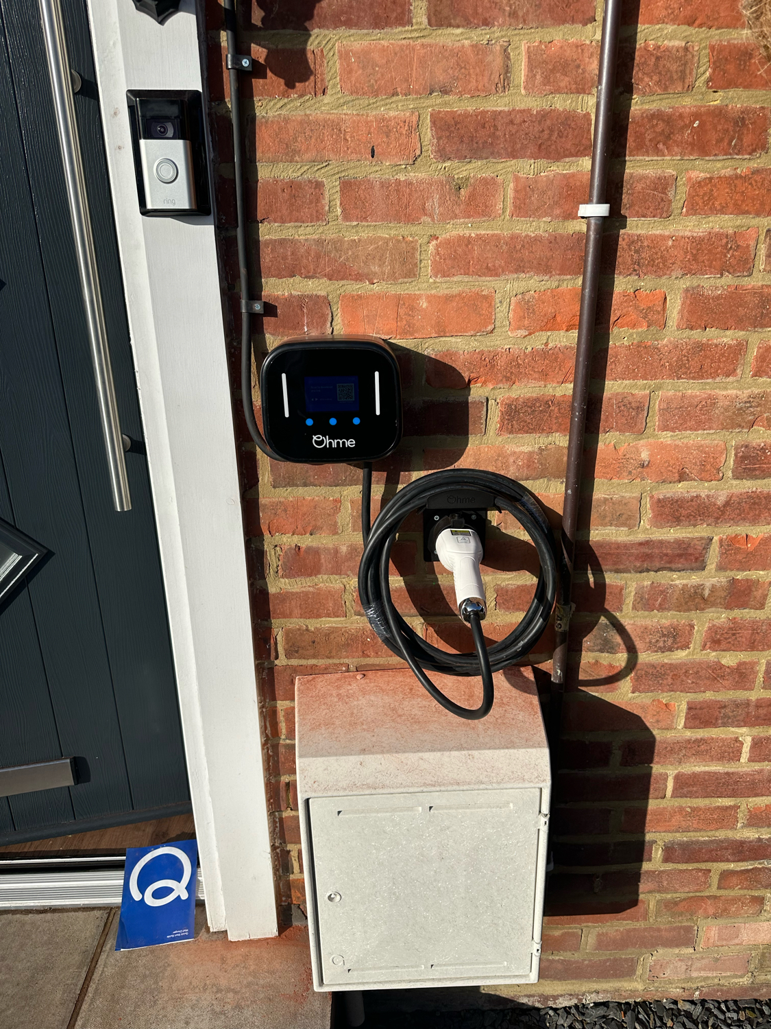 Ohme charger installation in Swindon