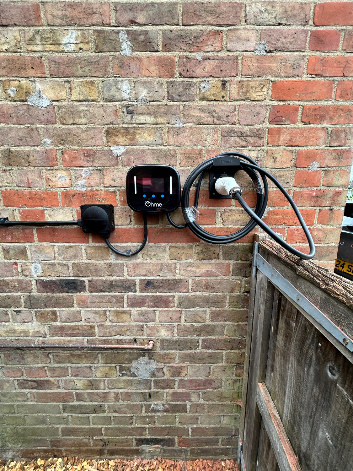 Ohme charger installation in Ipswich