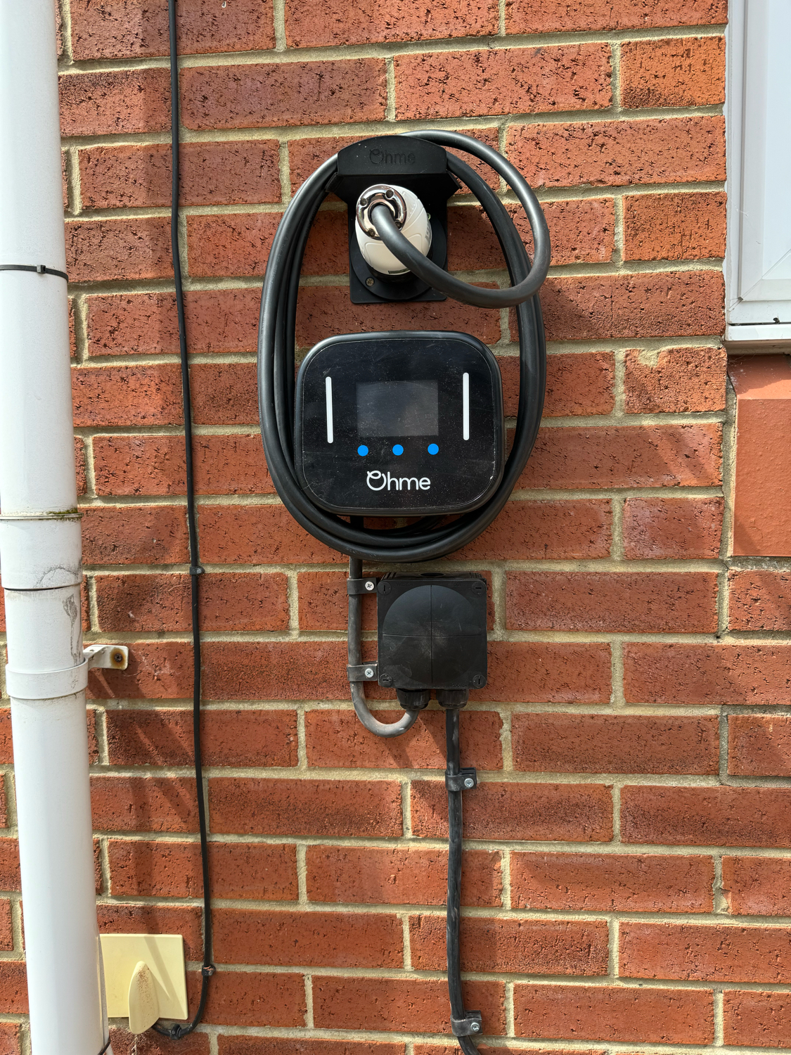 Ohme charger installation in Warrington