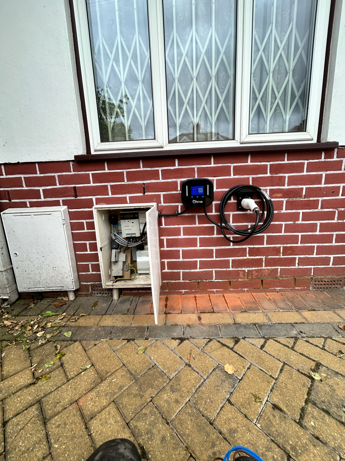 Ohme charger installation in Stirling