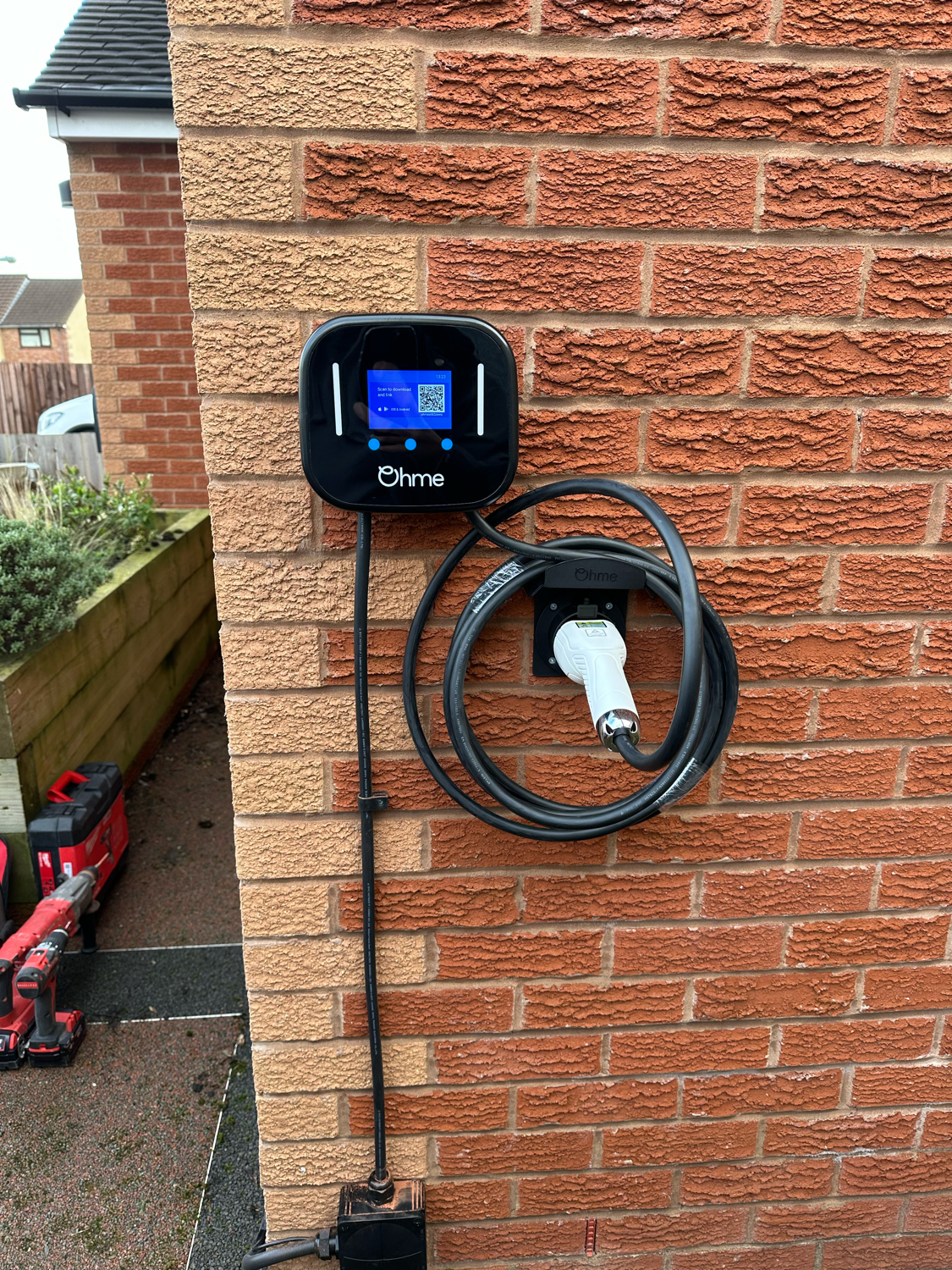 Ohme charger installation in Chelmsford