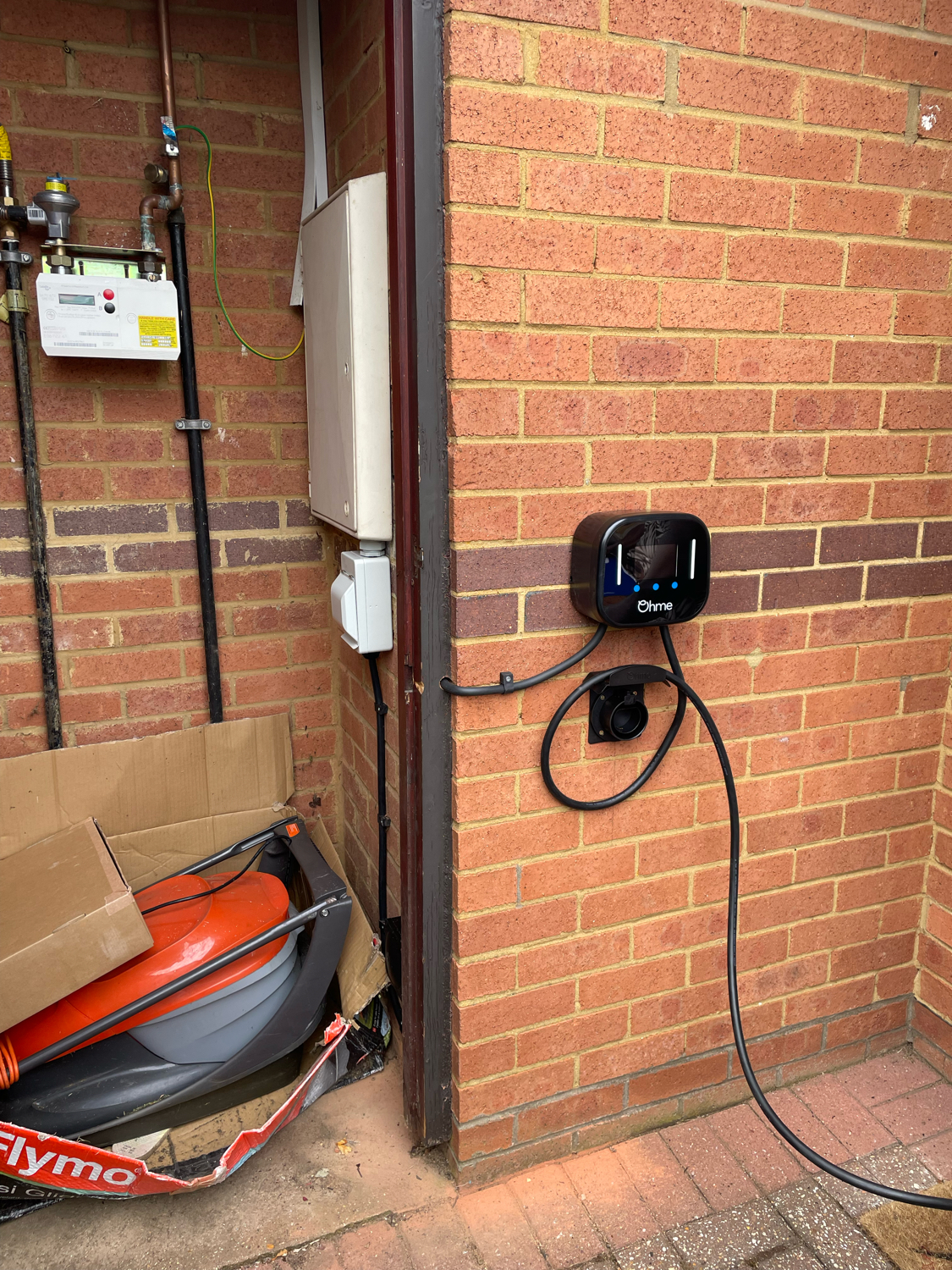 Ohme charger installation in Stockport