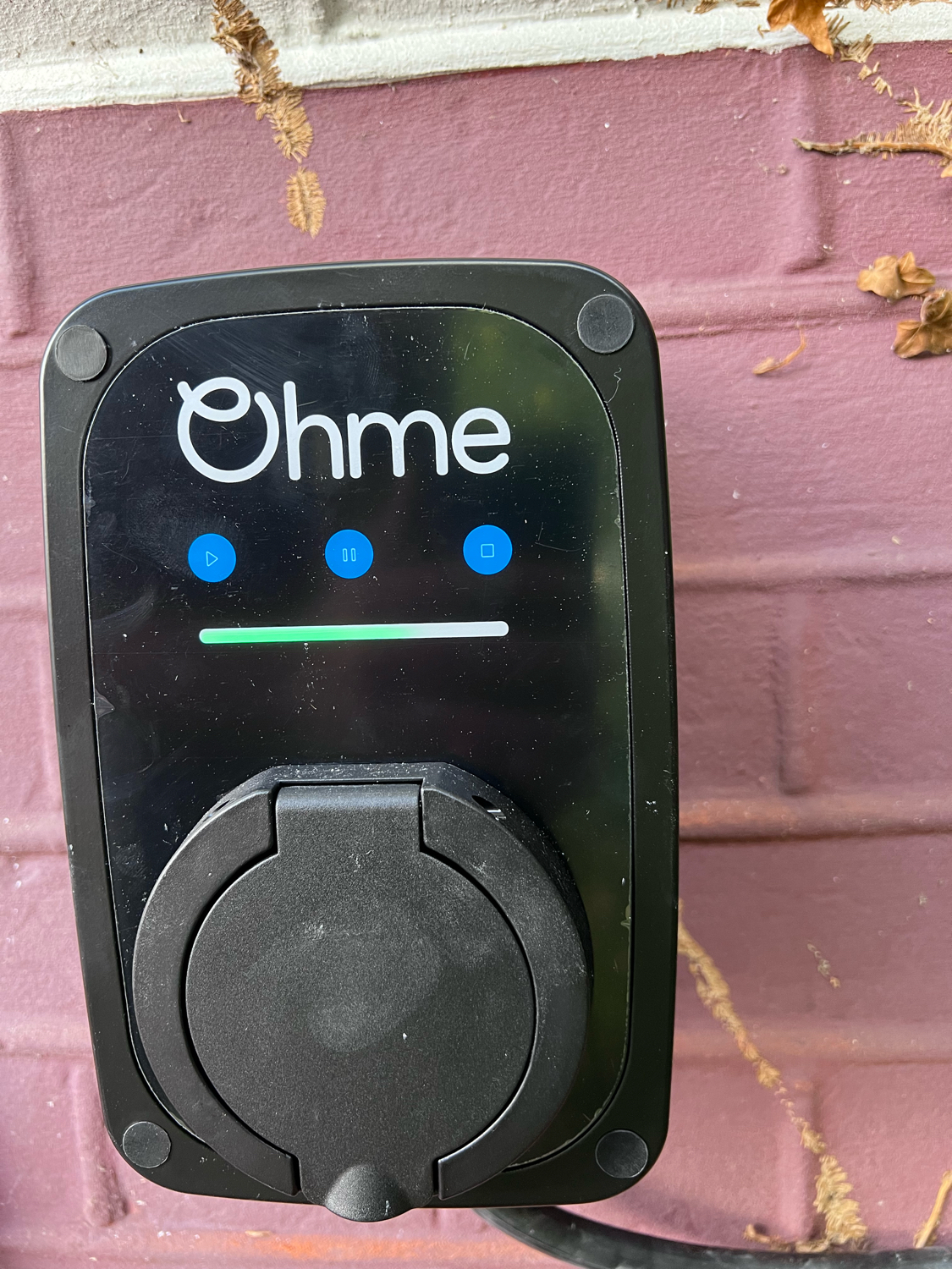 Ohme charger installation in Taunton