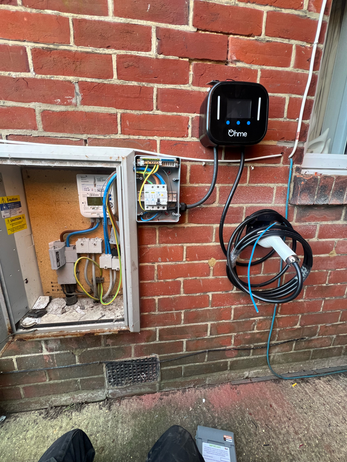 Ohme charger installation in Newbury